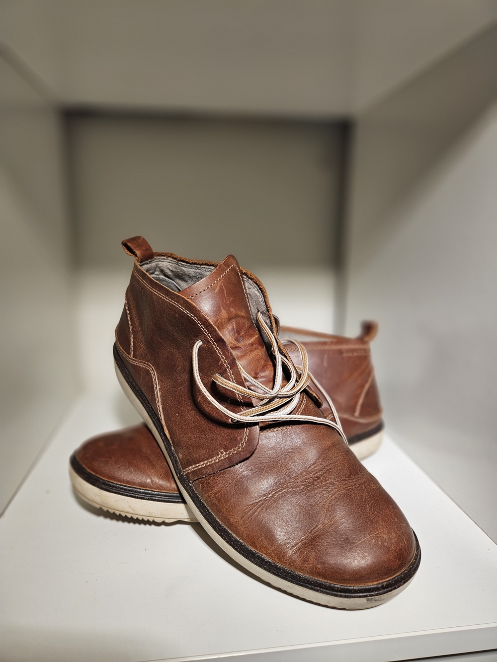 Merrell Around Town Brown Leather Shoes  - 10